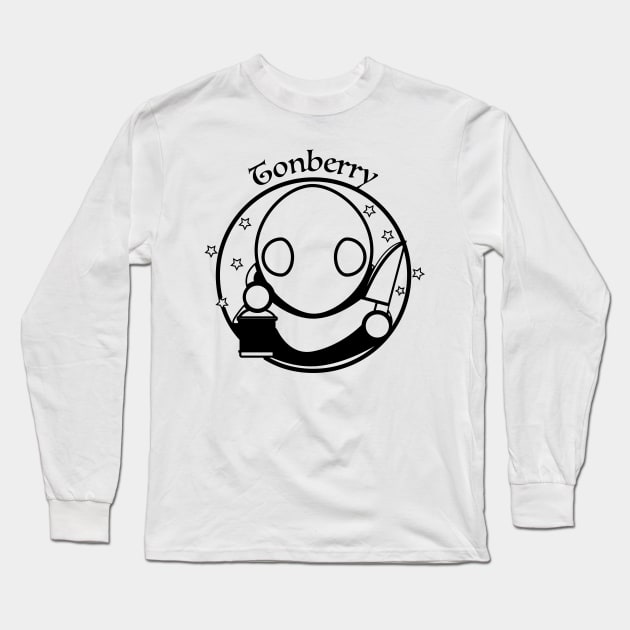 stabby berry - Black outline Long Sleeve T-Shirt by Petites Choses